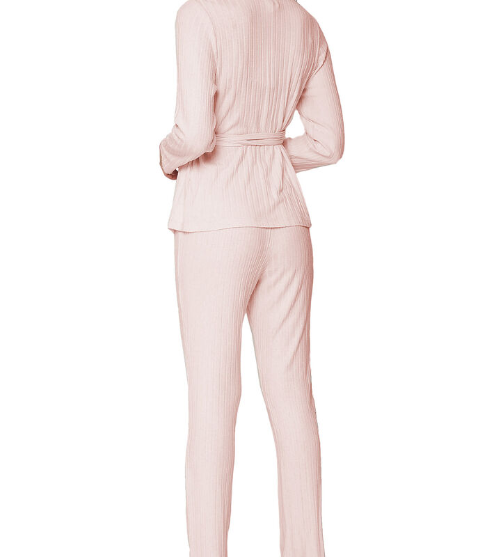 Pyjama pantalon top croisé Elegant Line image number 1