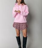 Uni hoodie roze image number 4
