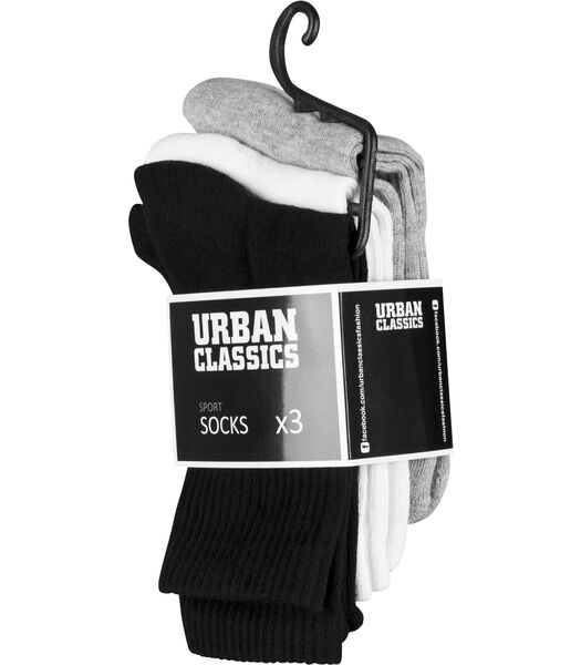 Pakket van 3 Urban Classic Sport Sokken