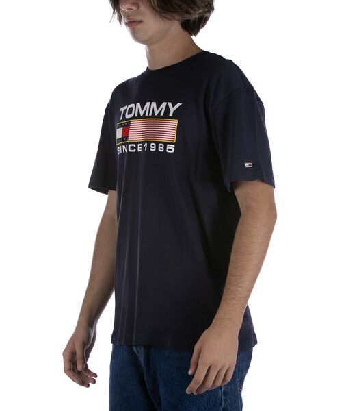 Tommy Hilfiger Clsc Atletisch Blauw T-Shirt