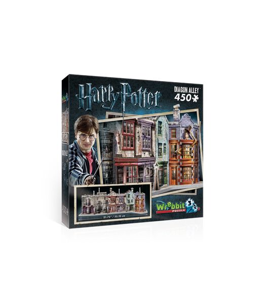 3D Puzzel - Harry Potter Diagon Alley - 450 stukjes