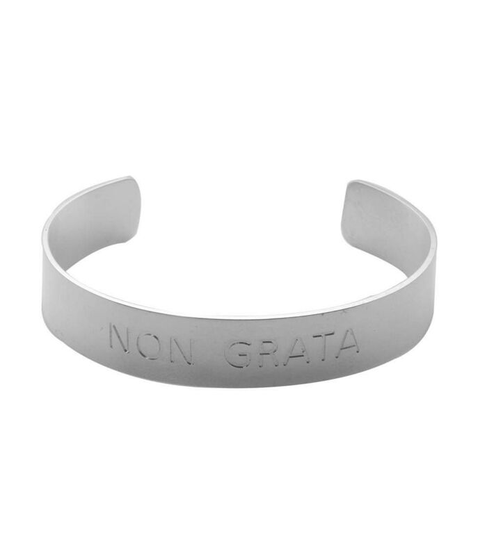 Non Grata Armband – Zilverkleurig image number 0