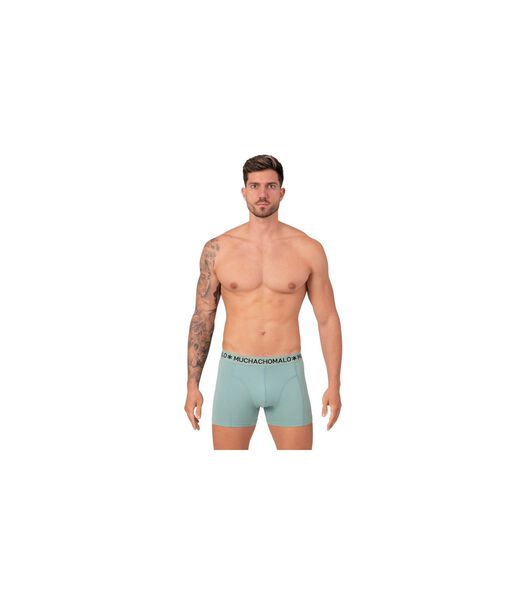 Boxer-shorts Lot de 3 Solid Vert 582