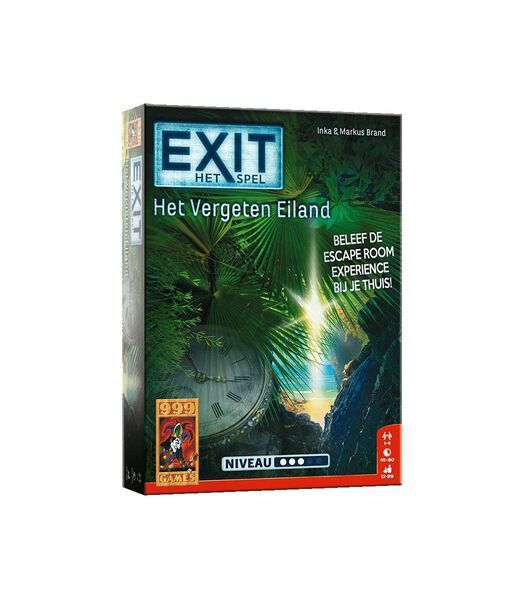 999 Games EXIT - Het Vergeten Eiland - Breinbreker - 12+