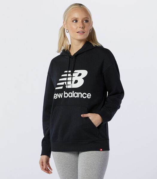 Sweatshirt à capuche femme essentials stacked logo o...