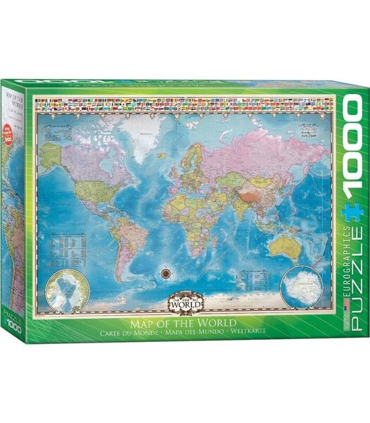 Carte du monde  (1000)