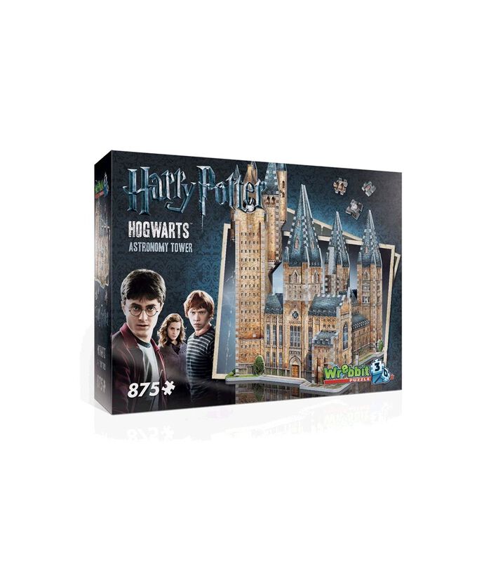 3D Harry Potter Hogwarts Astronomy Tower 875 pcs puzzle en 3D image number 2