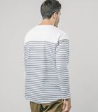 Brava Stripe White Unisex T-Shirt image number 3
