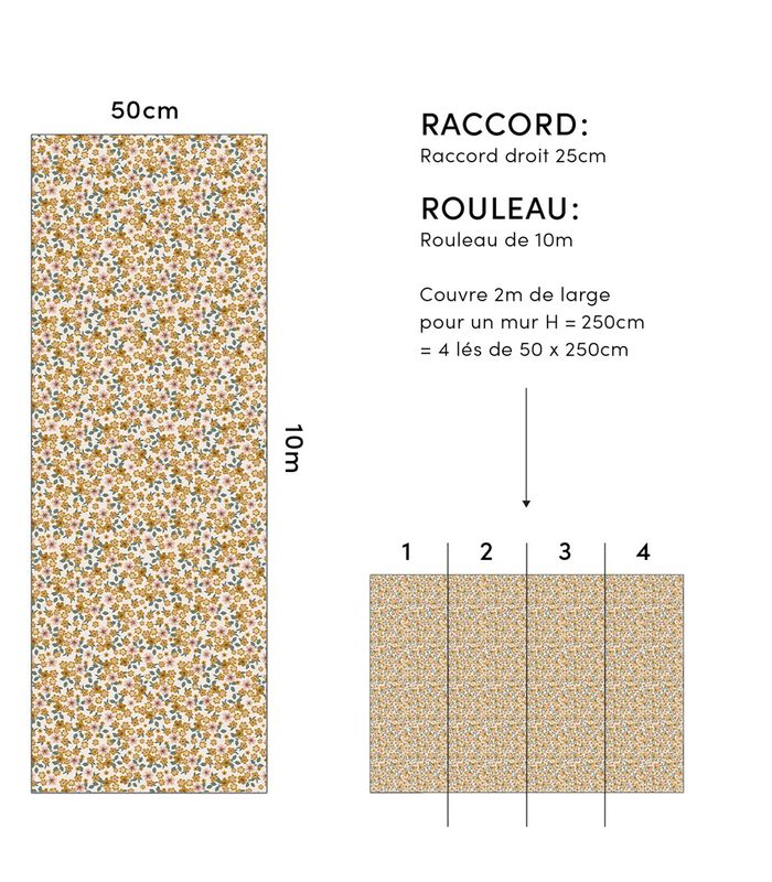 CAPUCINE behang - Bloemen patroon image number 4