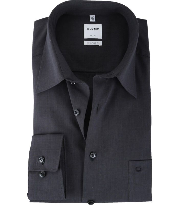 OLYMP Chemise Luxor Anthracite Coupe Confort image number 0