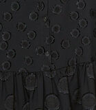 Zwarte hemdjurk met stippen MELLEY image number 4