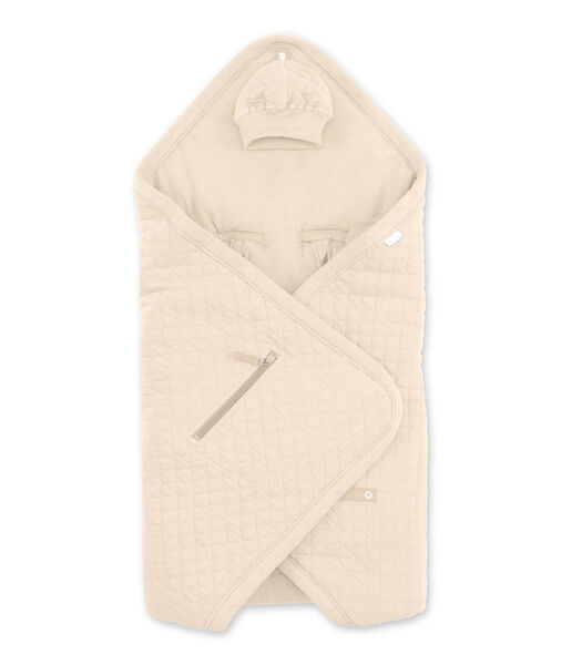 Nid d'ange BISIDE ouatiné Quilted et pady jersey