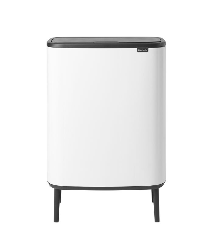 Bo Touch Bin Hi, 2 x 30 litres - White image number 0