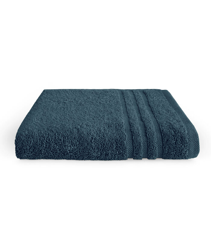 Handdoek 50x100 cm Donkerblauw - 10 stuks image number 1