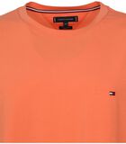 Big and Tall T-shirt Stretch Oranje image number 1