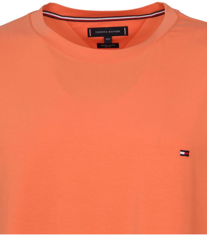 Big and Tall T-shirt Stretch Oranje image number 1