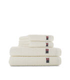 Handdoek in badstof van katoen/lyocell donkergrijs image number 0