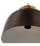 Lampe Suspendue - Métal - Noir - 34x31x31 - Linne image number 1