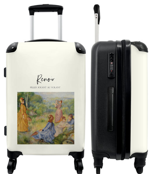 Bagage à main Valise avec 4 roues et serrure TSA (Art - Maître ancien - Renoir - Femmes)