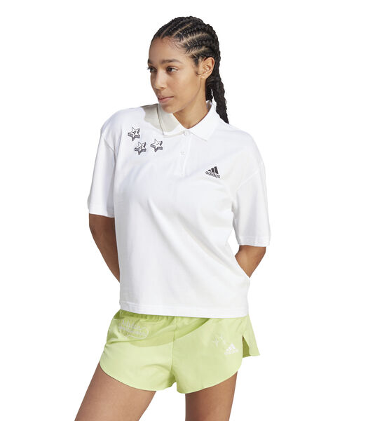 Polo femme Varsity Scribble Embroidery