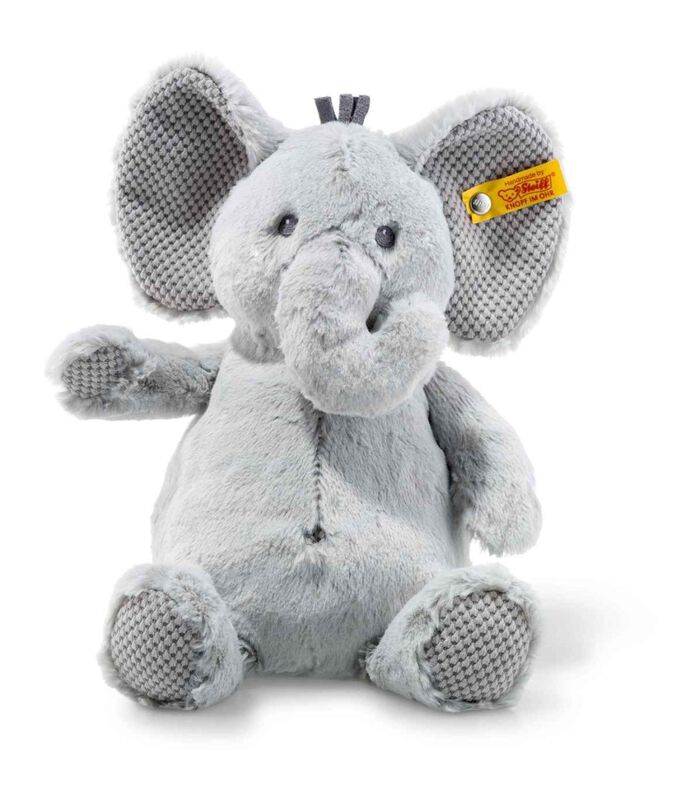 knuffel Soft Cuddly Friends olifant Ellie, grijs image number 0