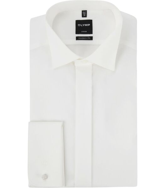 OLYMP Chemise de Smoking Luxor Coupe Moderne Ecru Manches Extra