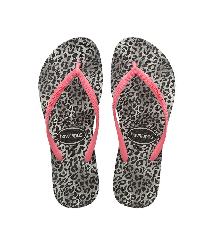 Dames slippers Slim Leopard image number 0