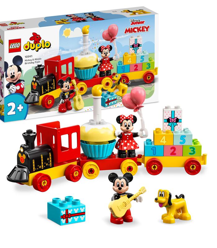 DUPLO Disney 10941 Le Train d’anniversaire de Mickey et Minnie image number 4