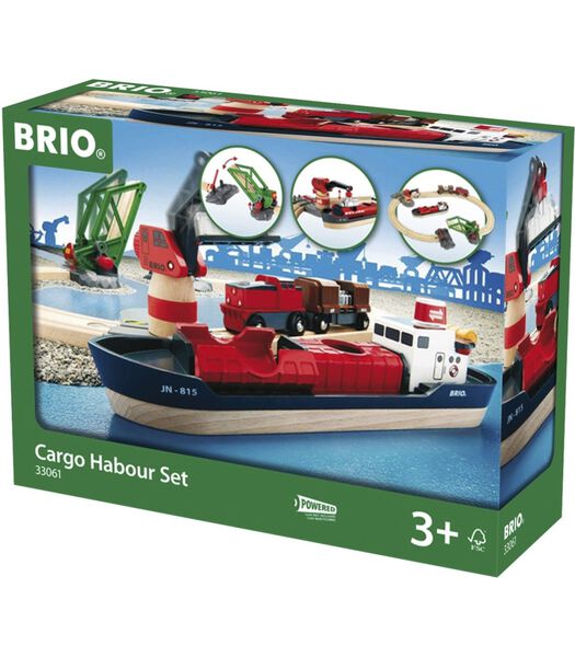 BRIO Treinset vracht bij de haven - 33061