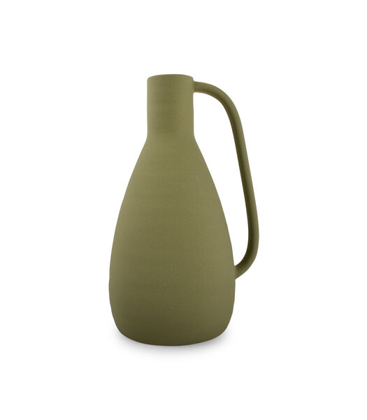 Vase 17x14xH27cm vert Collo