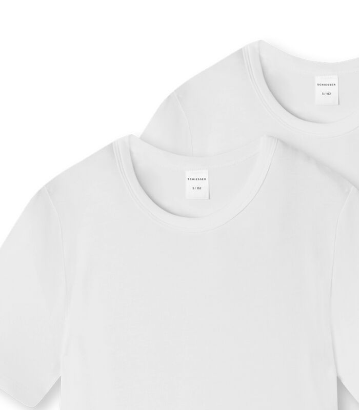 6 pack - 95/5 Organic Cotton - onderhemd image number 1