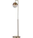 Globular Staande Lamp - Metaal - Antique Brass - 143x31x30 image number 2