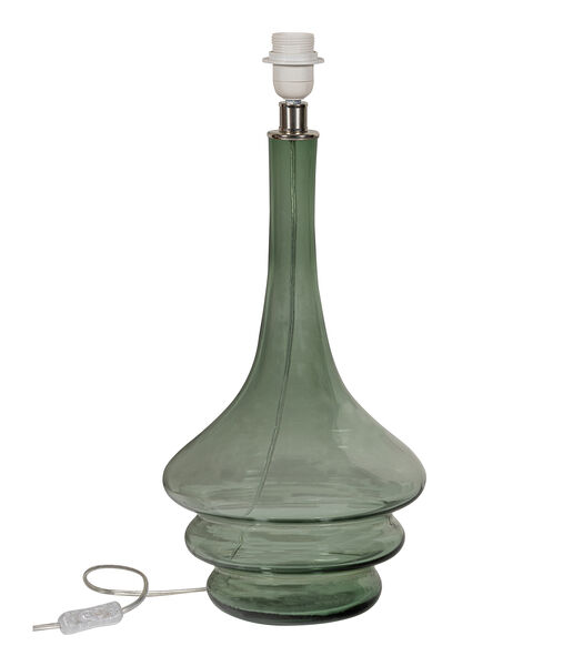 Lampe De Table  - Verre - Olive - 52x22x22  - Straw