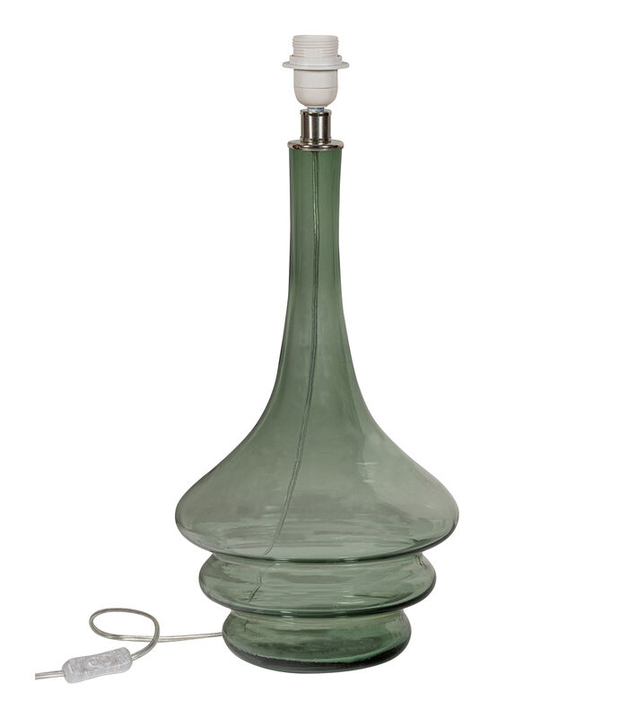 Lampe De Table  - Verre - Olive - 52x22x22  - Straw image number 0