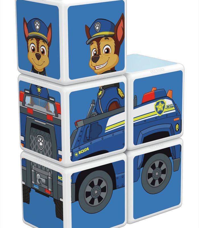 Paw Patrol - MagiCube Chase Police Truck - 5 delig image number 3
