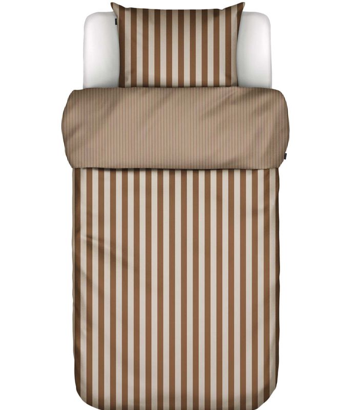 CLASSIC STRIPE - Housse de couette - Toffee Brown image number 0