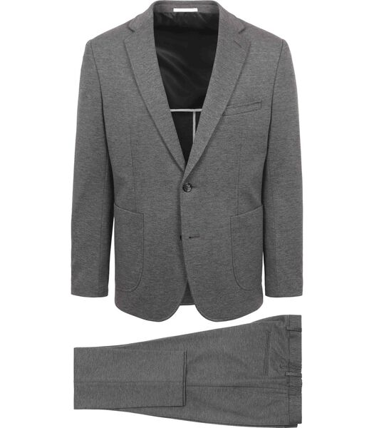 Jersey Suit Antraciet