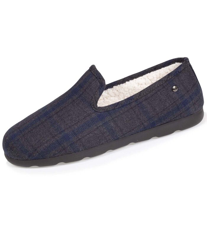 Chaussons charentaises homme Tartan chaud image number 0