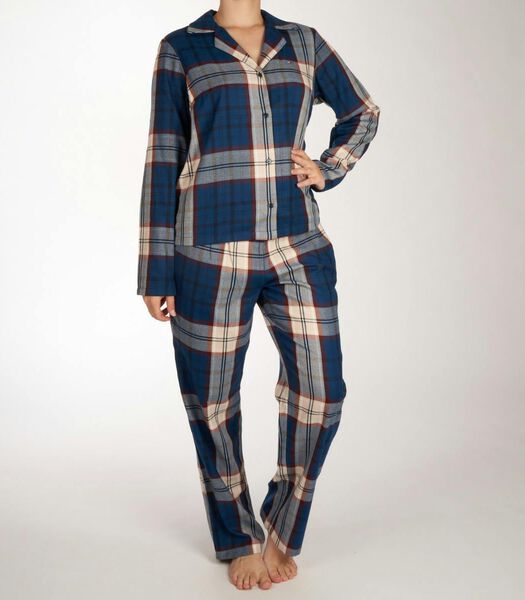 Pyjama Pantalon Long Full Flannel Set