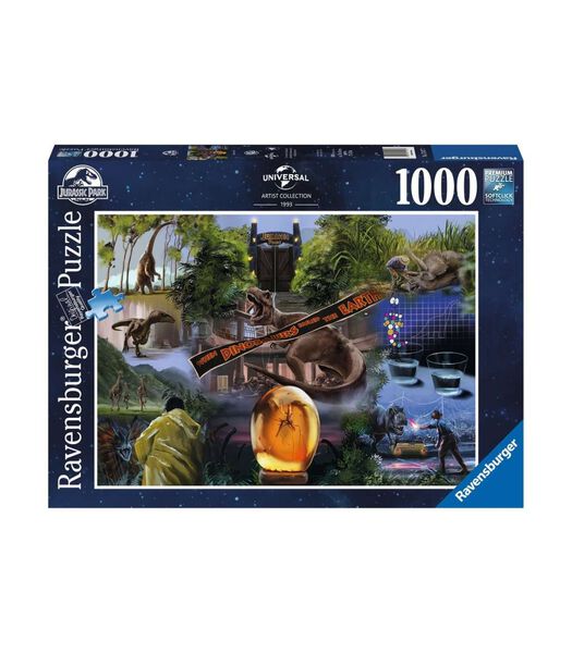 Puzzle 1000 pièces licences Jurassic Park