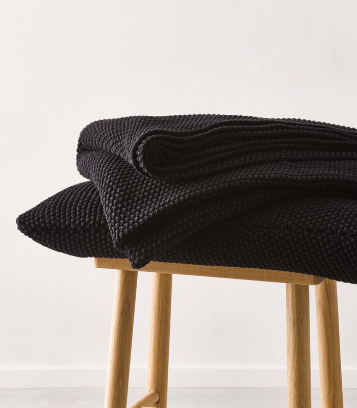 NORDIC KNIT - Coussin - Black image number 1