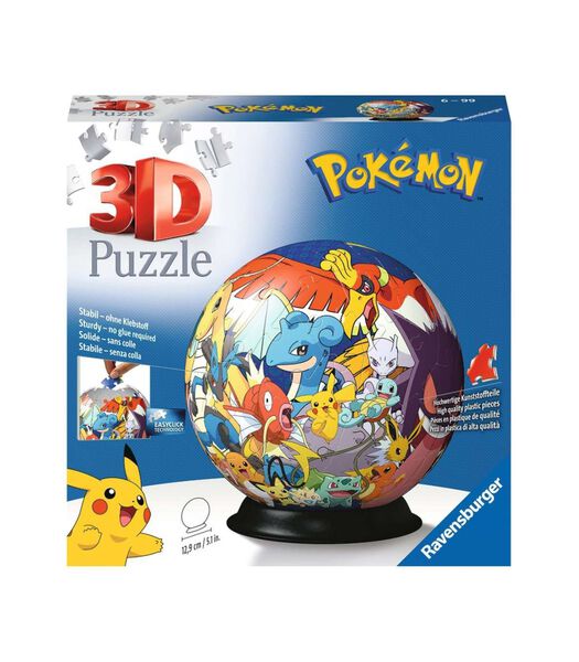 3D Puzzles 72 pièces Pokémon