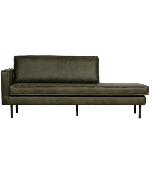 Rodeo Daybed Links - Recycle Leer - Army - 85x203x86