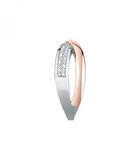 Ring in Zilver 925%. rodhiè e Rosè, Zirkonen ROSALINE image number 2