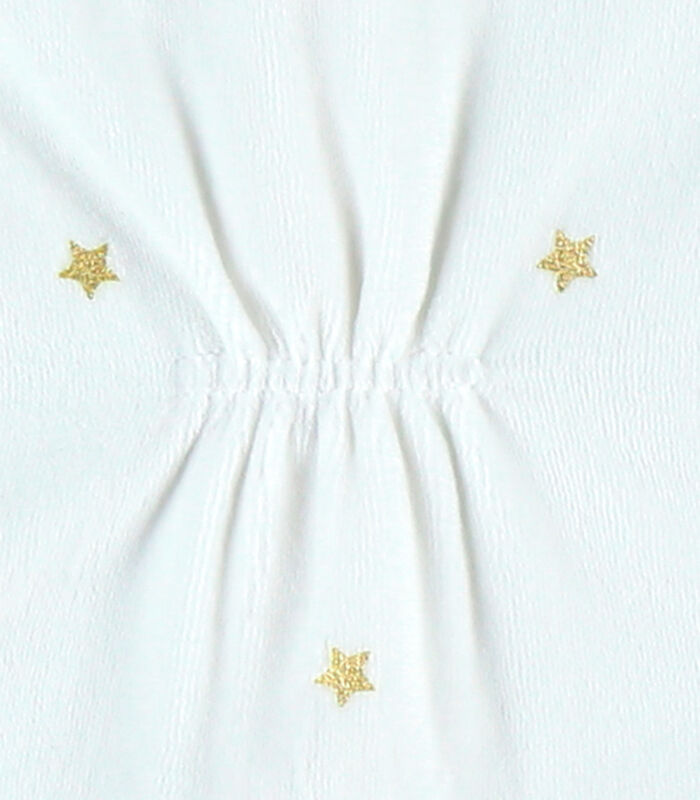 Pyjama dors-bien étoiles dorées en velours, image number 3