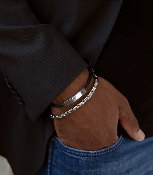 Hommes - Pendentif pour bracelet avec placage - Sans pierre