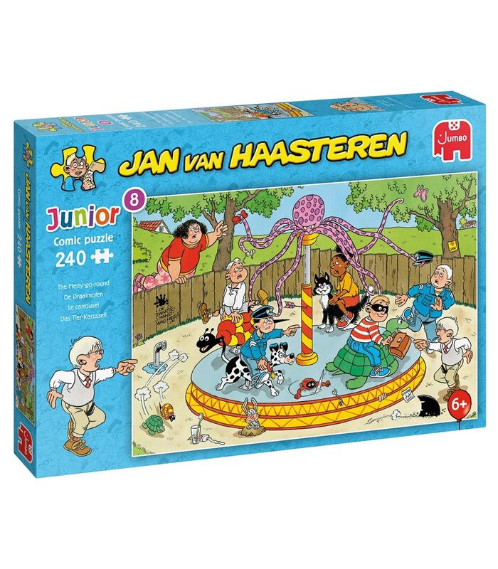 Junior Puzzel Jan van Haasteren De Draaimolen - 240 stukjes image number 2