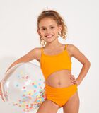 Lichtoranje bikini voor meisjes Mini Peanut Spring image number 0