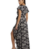 Zomerse maxi-jurk met korte mouwen Honolulu image number 1