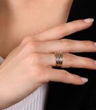 Ring "Trianon" Driekleurig goud image number 1